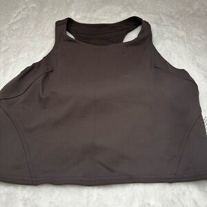 lululemon athletica Black Racerback Tank Top
